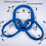 oblong master link w assembly DIM